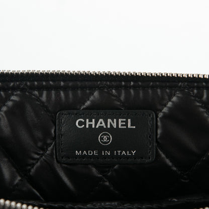 Chanel Metallic Calfskin Keyboard Pouch Black 5 of 6