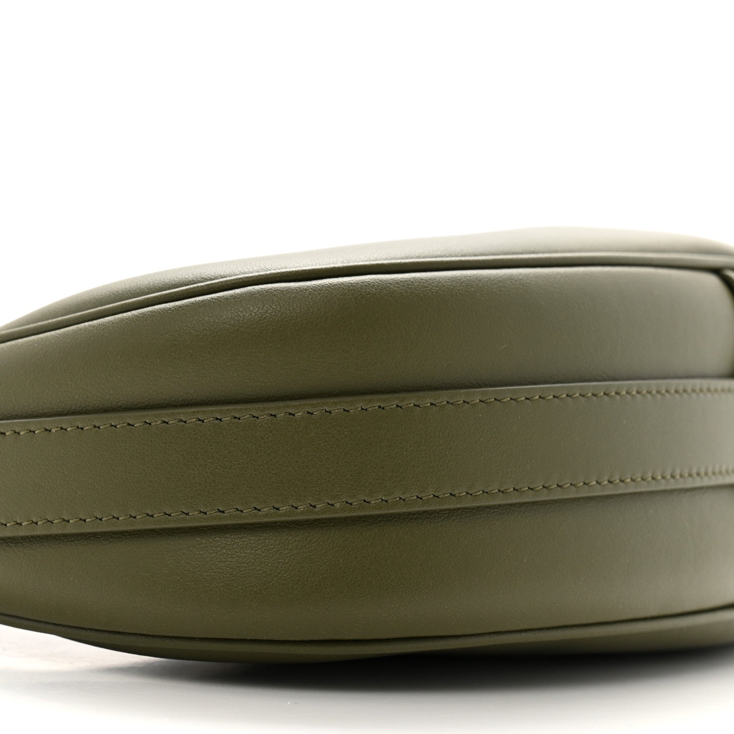 Celine Smooth Calfskin Medium Strap Ava Shoulder Bag Dark Olive 9 of 10