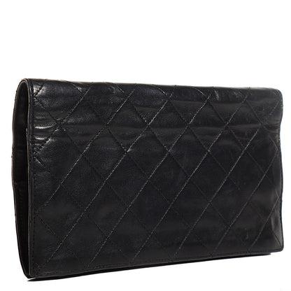 Chanel Lambskin Quilted Wallet Black 3 of 8