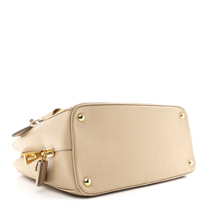 Prada Saffiano Lux Parabole Tote Sabbia 4 of 16