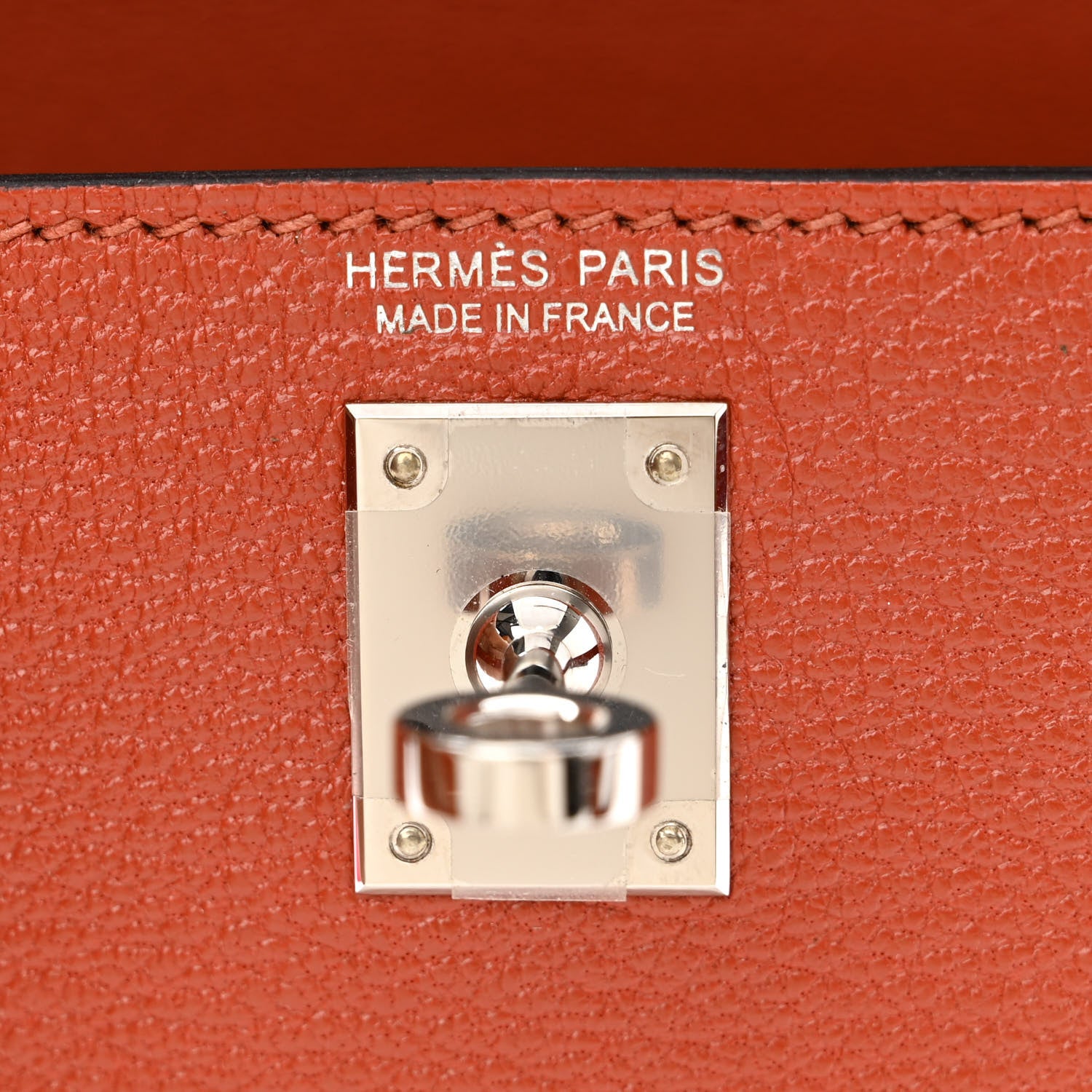 Hermes Chevre Mysore Mini Kelly Sellier 20 Cuivre Rose Mexico 6 of 11