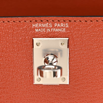 Hermes Chevre Mysore Mini Kelly Sellier 20 Cuivre Rose Mexico 6 of 11