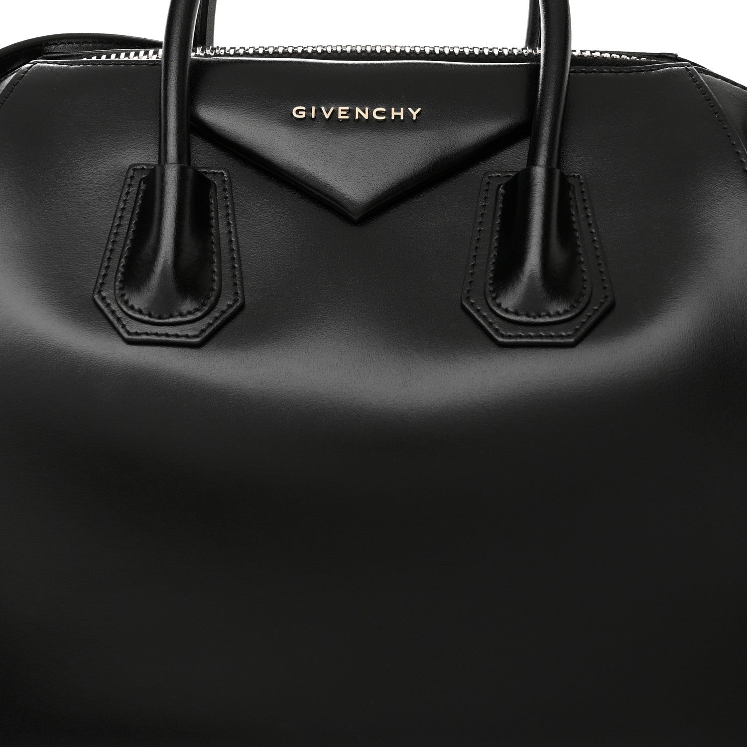 Givenchy Shiny Lord Calfskin Medium Antigona Black 8 of 11