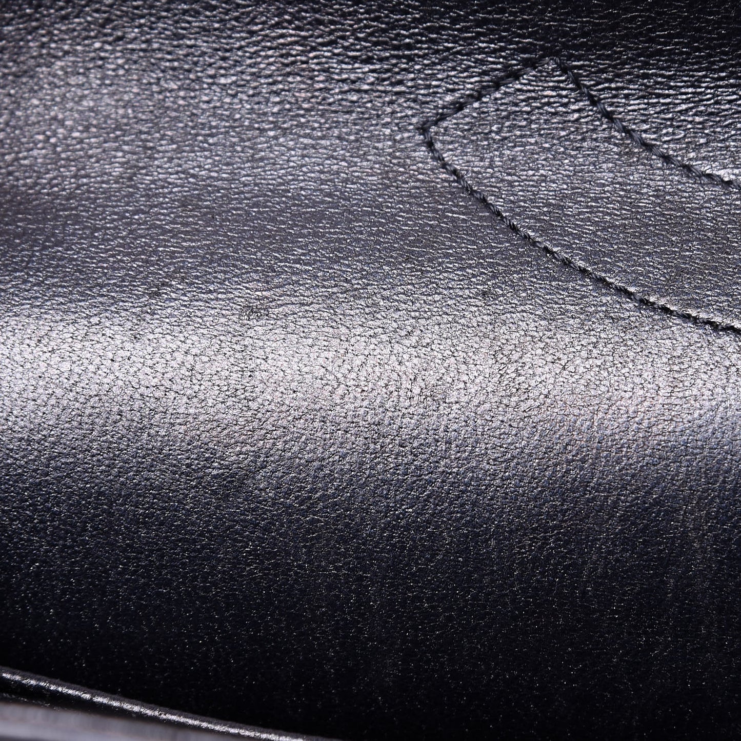 Metallic Calfskin Quilted 2.55 Reissue 227 Flap Dark Navy Blue
