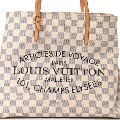 Louis Vuitton Damier Azur Cabas Adventure MM 7 of 11