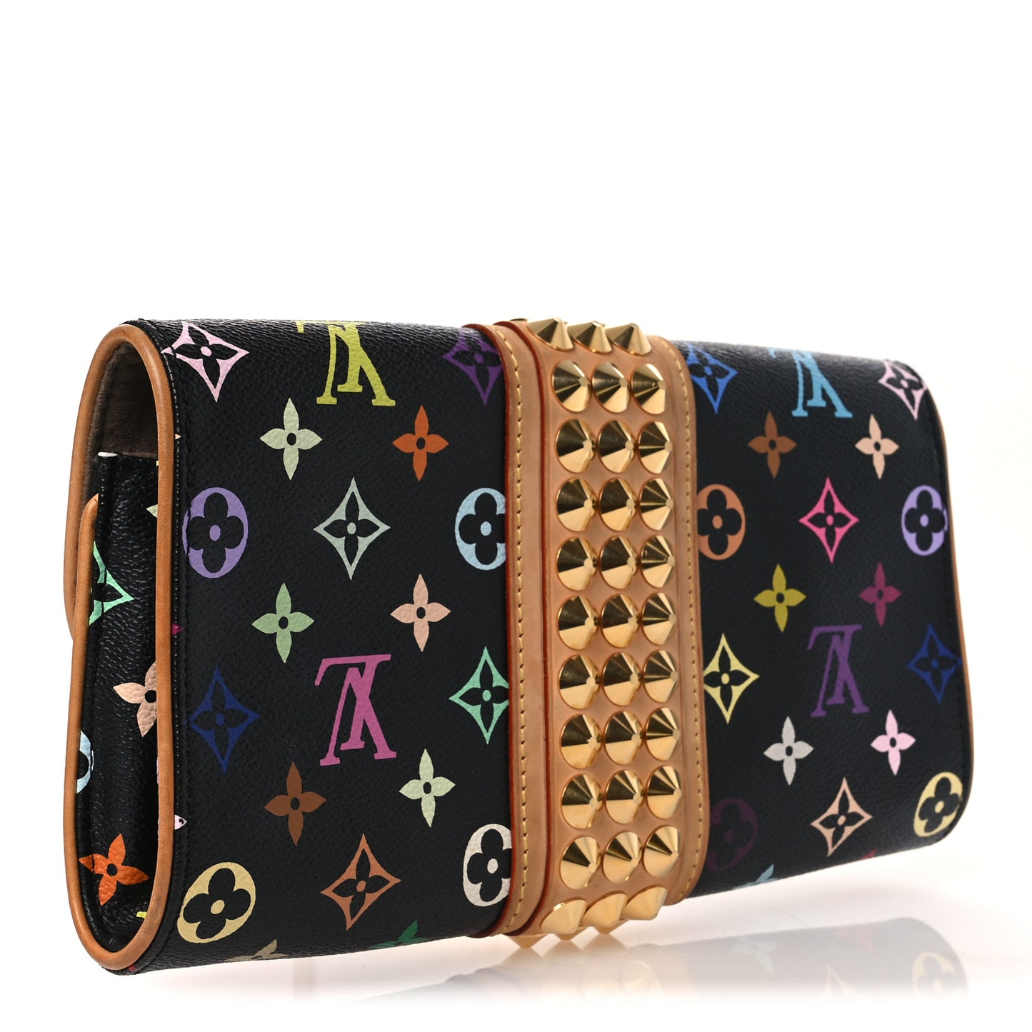 Monogram Multicolor Courtney Clutch Black