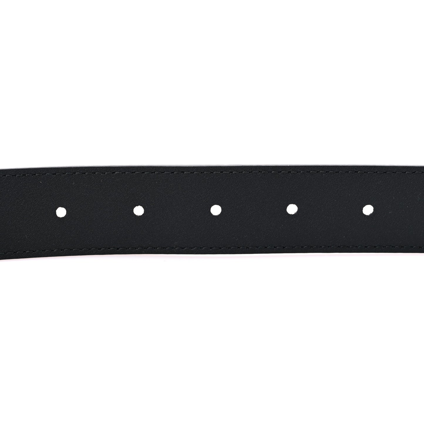 Moon Calfskin Double G 30mm Belt 115 46 Black