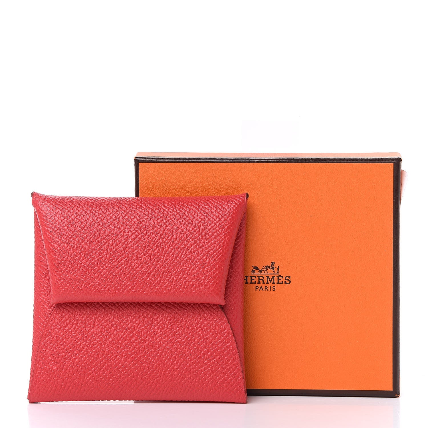 Hermes Epsom Bastia Coin Purse Bougainvillea 8 of 8