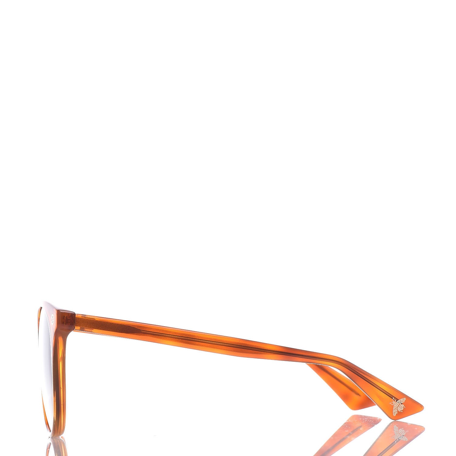 Gucci Round Frame Sunglasses GG0091S Tortoise 2 of 6