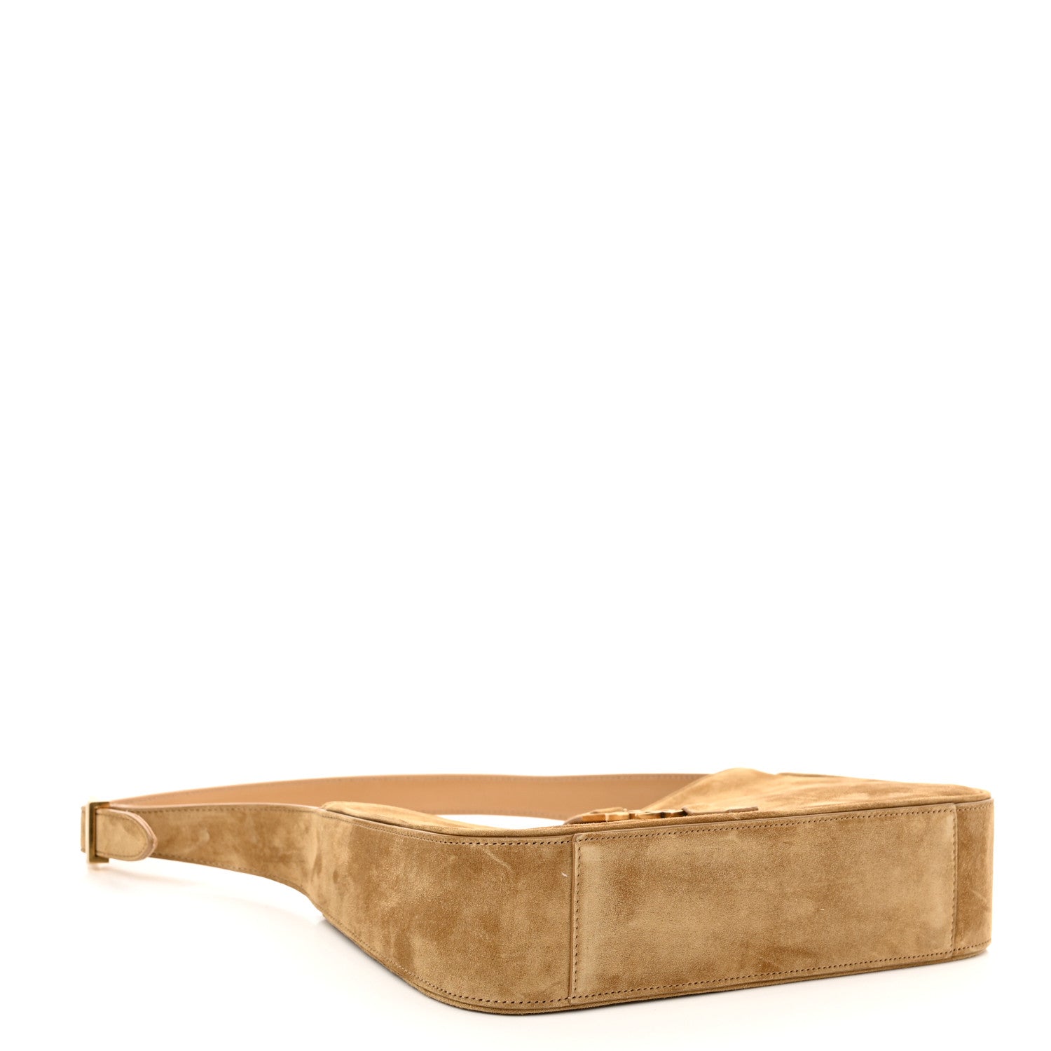 Saint Laurent Suede Calfskin Le 5 A 7 Hobo Beige 4 of 10