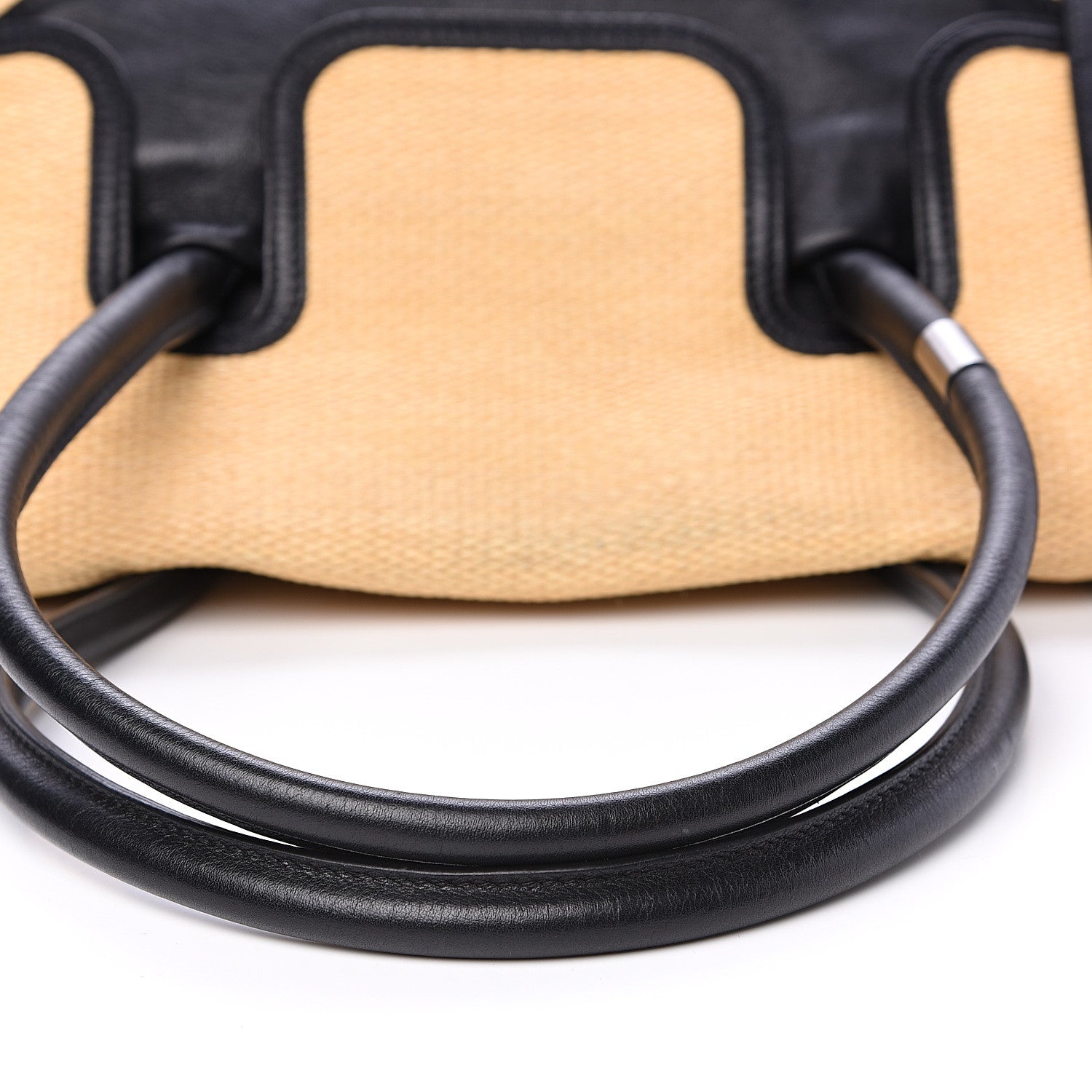 Proenza Schouler Calfskin Straw PS1 Keep All Black 12 of 15