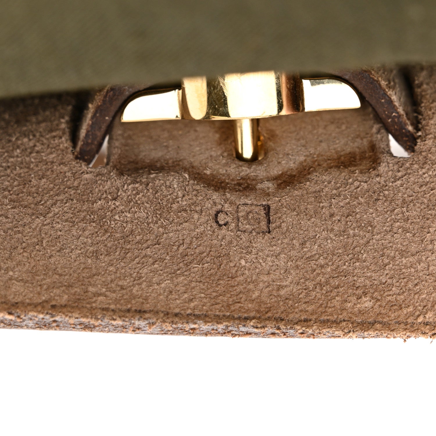 Hermes Toile Vache Calfskin Herbag 30 PM Backpack Kaki Ebene 8 of 16