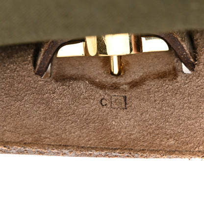 Hermes Toile Vache Calfskin Herbag 30 PM Backpack Kaki Ebene 8 of 16