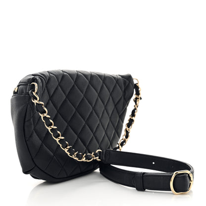 Chanel Caviar Quilted Business Affinity Waist Belt Bag Black 3 of 11