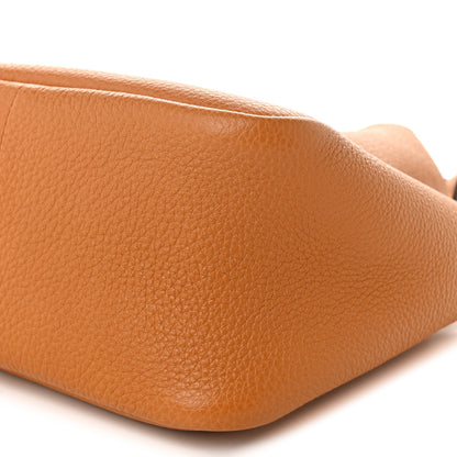 Prada Vitello Daino Soft Mini Dynamique Tote Ambra 9 of 9