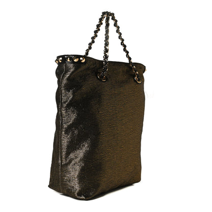 Louis Vuitton Metallic Jacquard Double Jeu Tote Gold 3 of 11