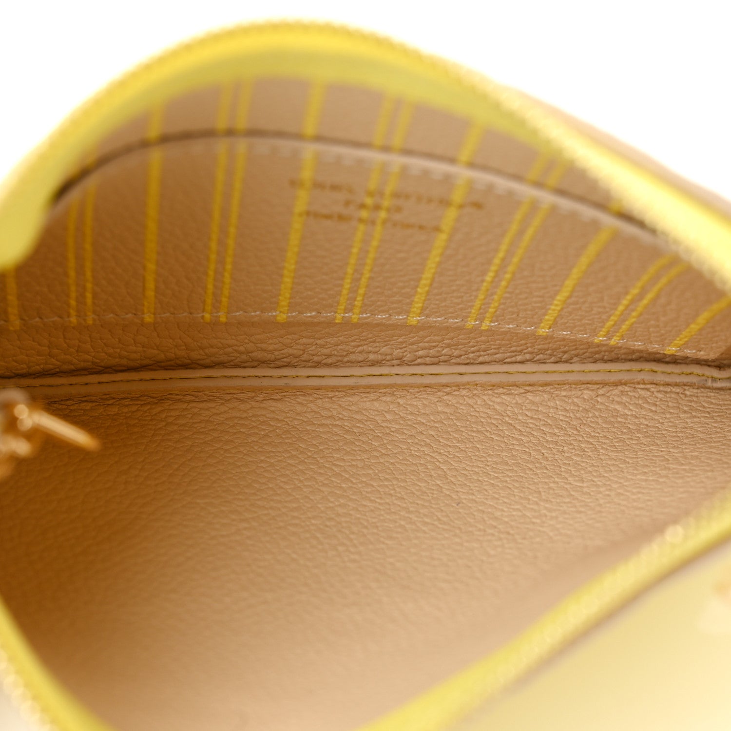 Louis Vuitton Empreinte Monogram Key Pouch S Sunflower Yellow 5 of 7
