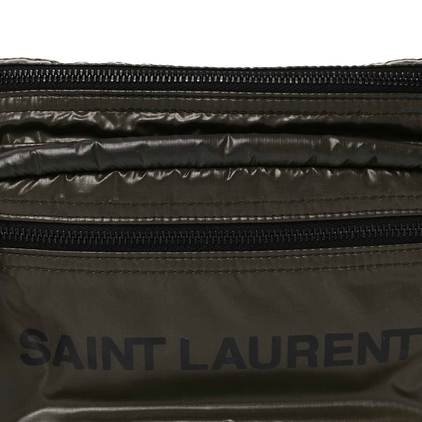 Nylon Logo Nuxx Body Belt Bag Green