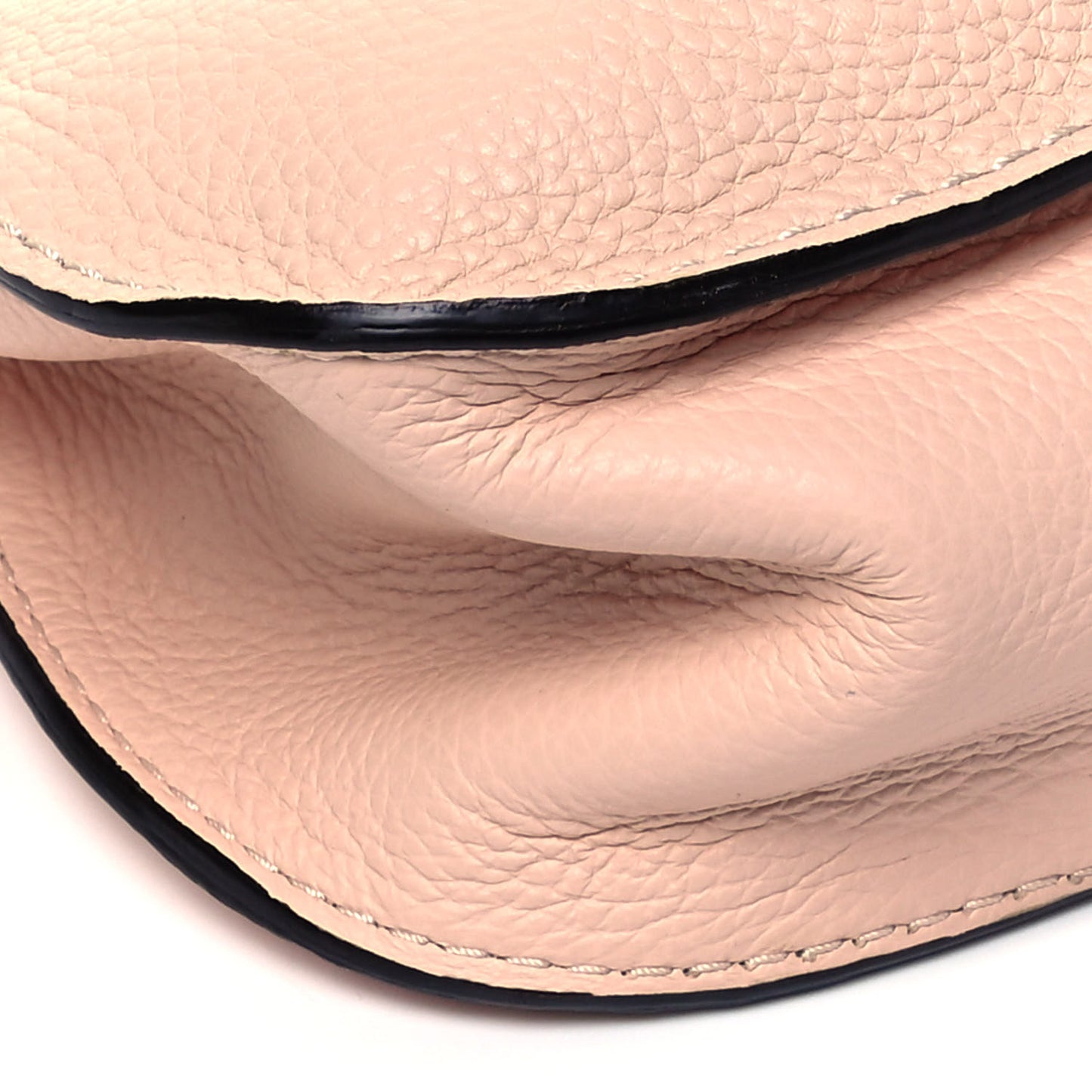 Calfskin Small Marcie Satchel Blush Nude