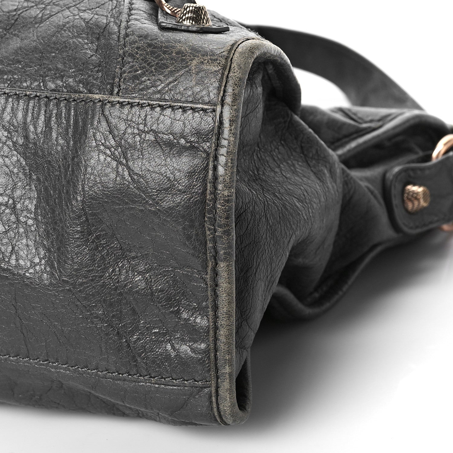 Balenciaga Agneau Giant 12 Rose Gold Hardware City Gris Tarmac 10 of 19