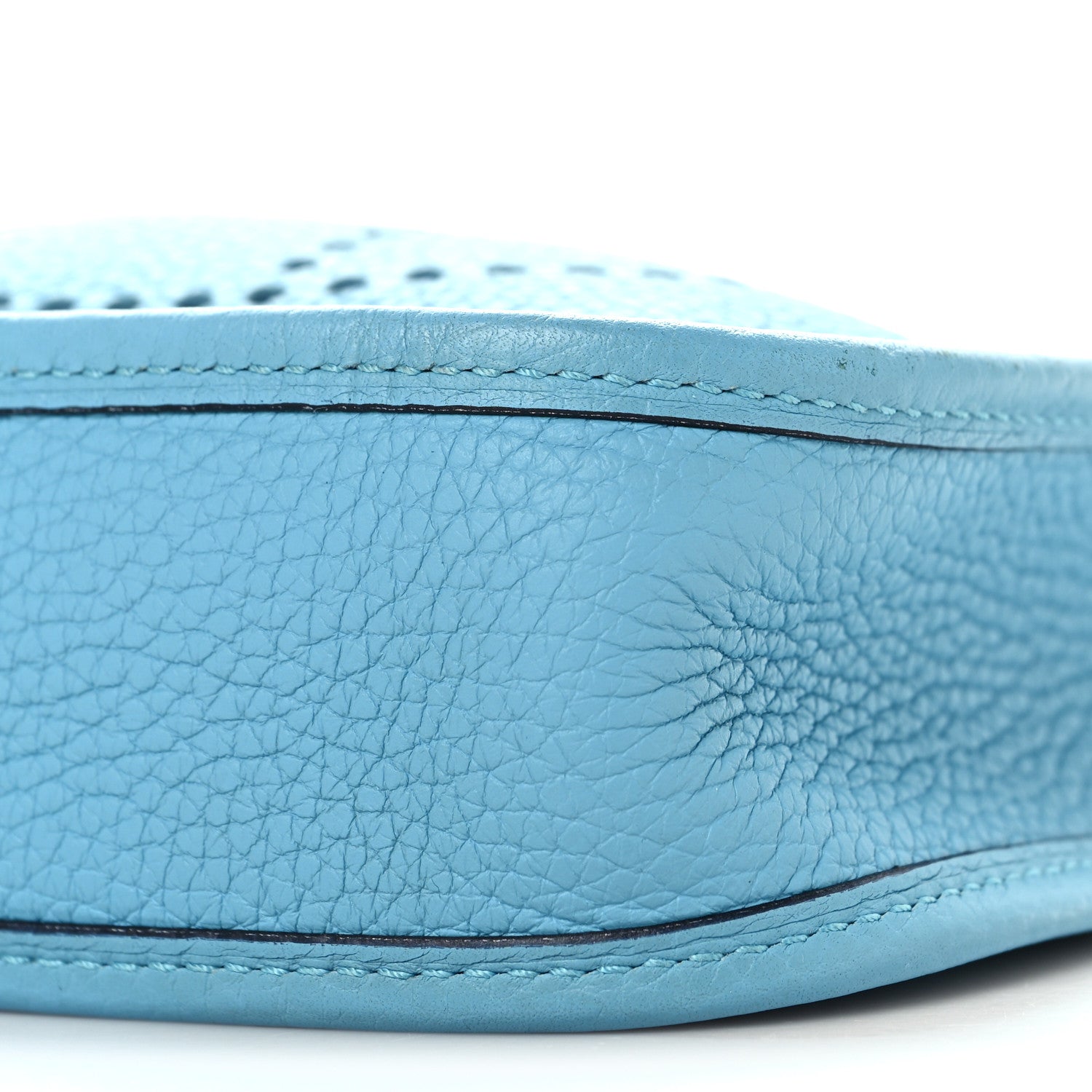 Hermes Taurillon Clemence Amazone Evelyne TPM Bleu du Nord Vert Verone 10 of 11