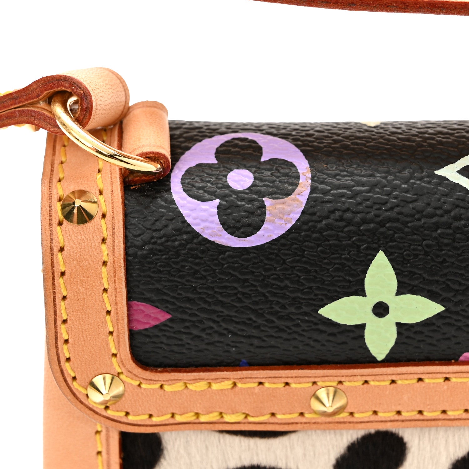 Louis Vuitton Monogram Multicolor Dalmatian Pochette 9 of 9