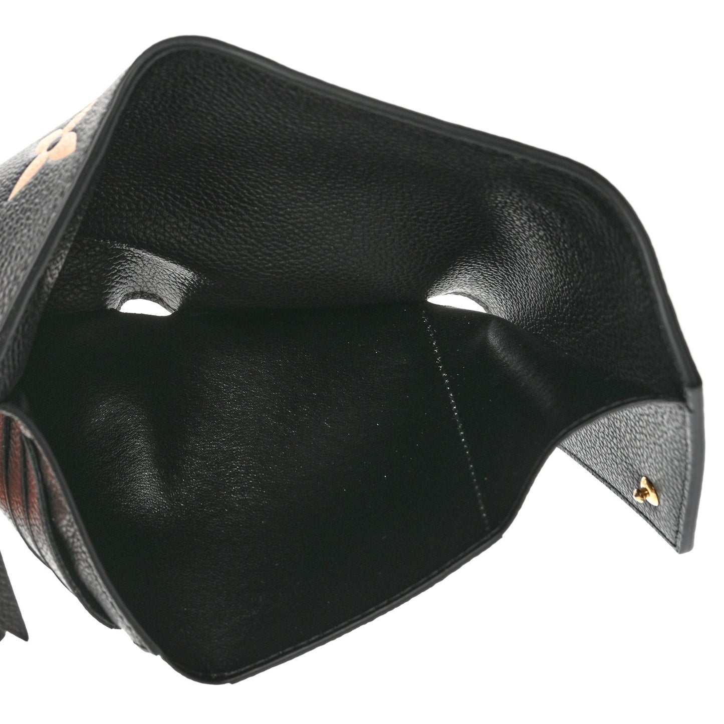 Empreinte Monogram Giant Victorine Wallet Black Beige