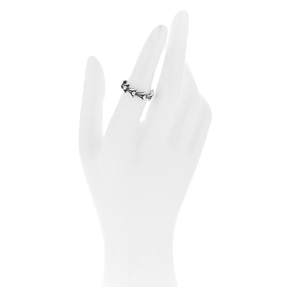 Chrome Hearts Sterling Silver Crosstail Ring 50 5.5 2 of 4