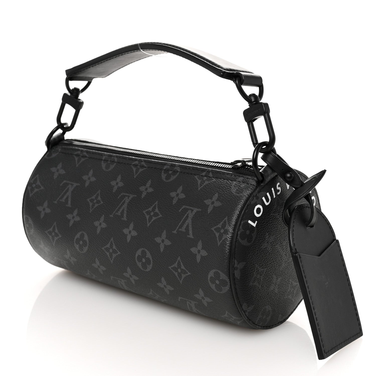 Louis Vuitton Monogram Eclipse Soft Polochon PM 3 of 9