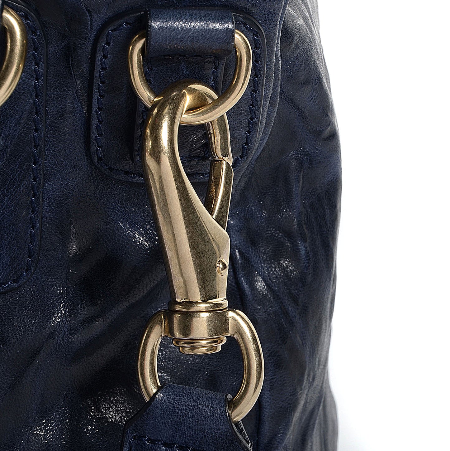 Tumbled Sheepskin Medium Pandora Navy