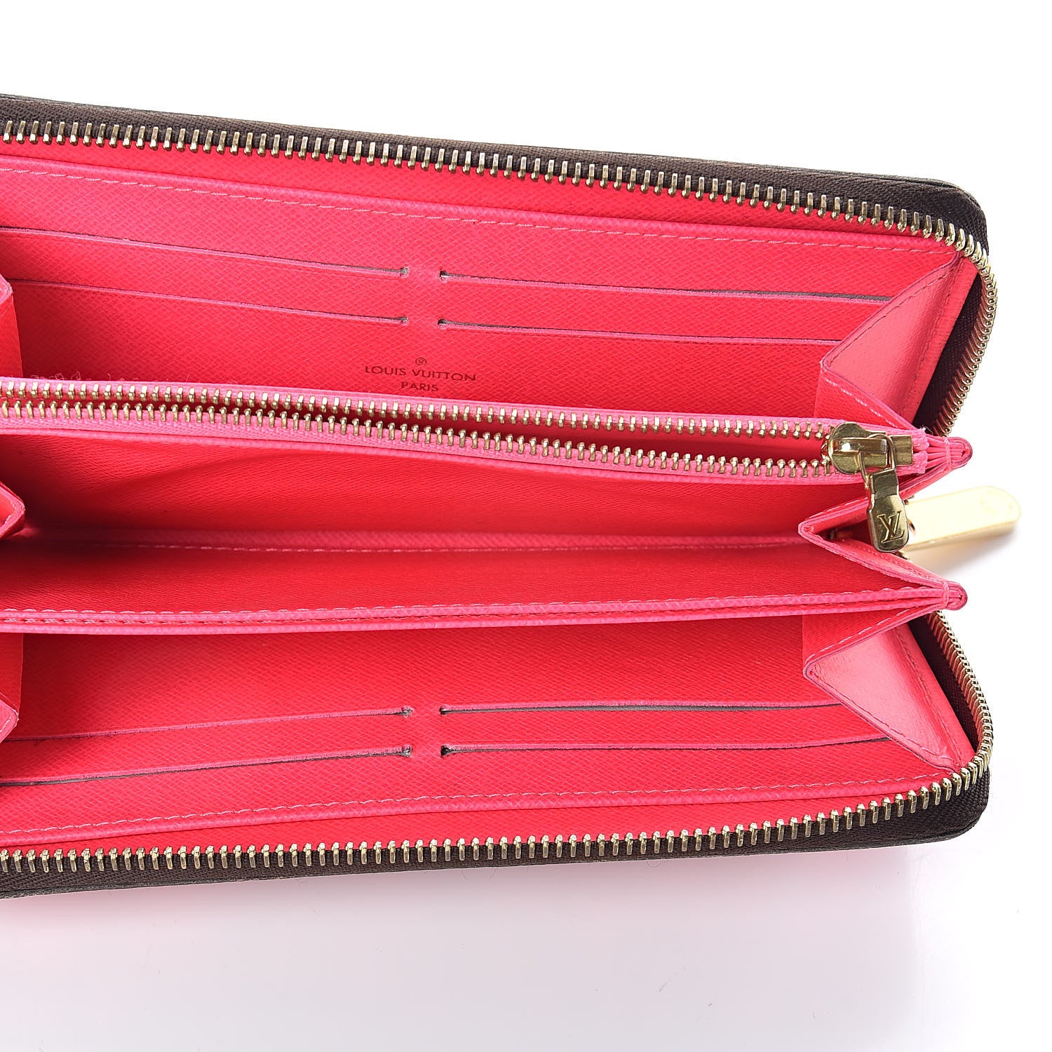 Louis Vuitton Monogram Graffiti Zippy Wallet Fuchsia 5 of 6