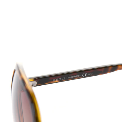 Gucci Oversized Web Sunglasses GG3157S Tortoise 6 of 8