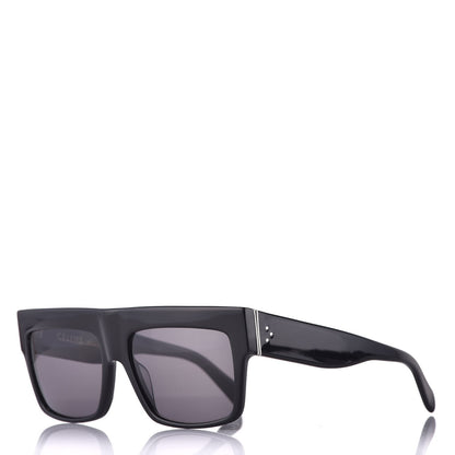 Celine Polarized ZZ Top Sunglasses CL 41756/S Black 1 of 8