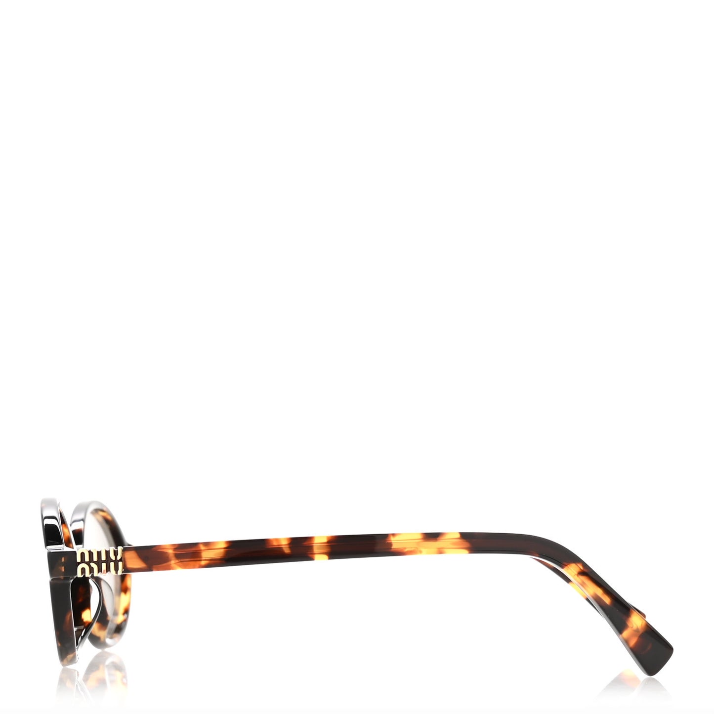 Acetate Oval Regard Sunglasses SMU04Z Tortoise