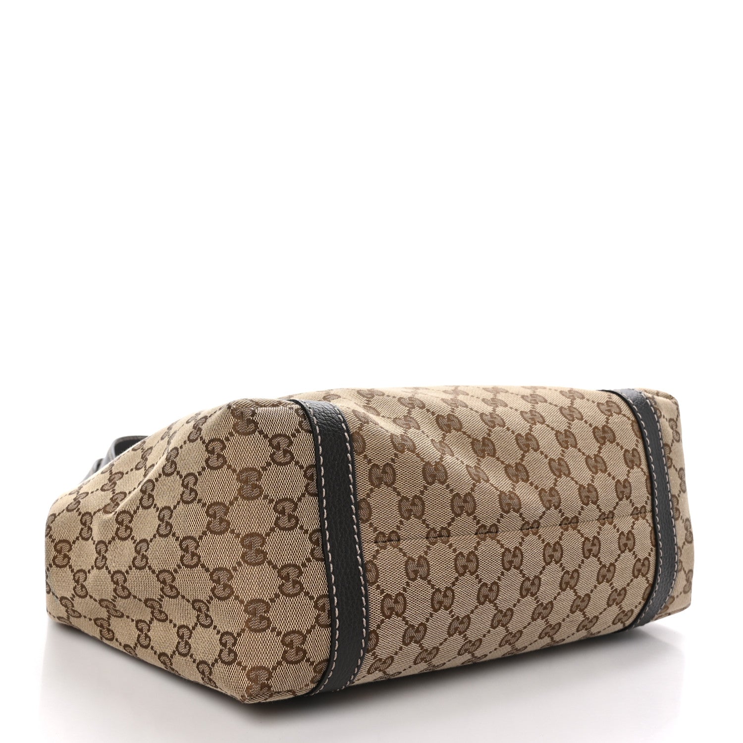 Gucci Monogram New Ladies Tote Dark Brown 4 of 10