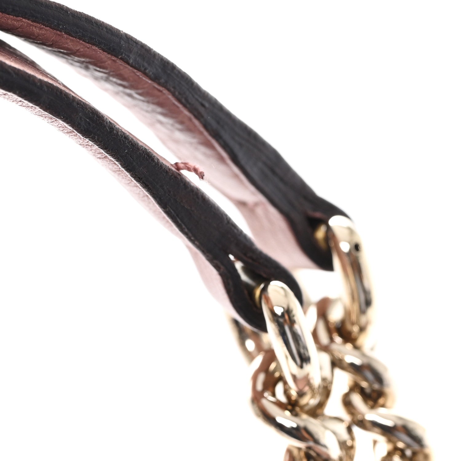 Gucci Pebbled Calfskin Medium Soho Chain Shoulder Bag Dark Cipria 11 of 13