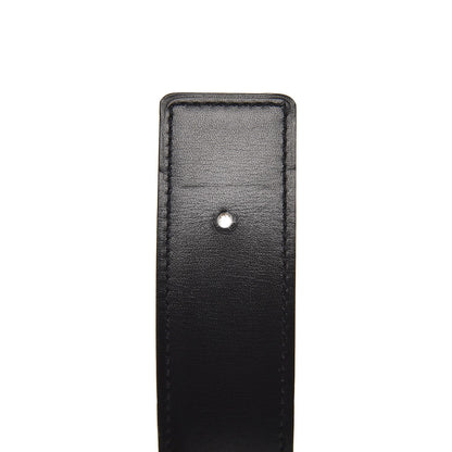 Hermes Box Courchevel 32mm Belt Strap 70 Noir Gold 3 of 6