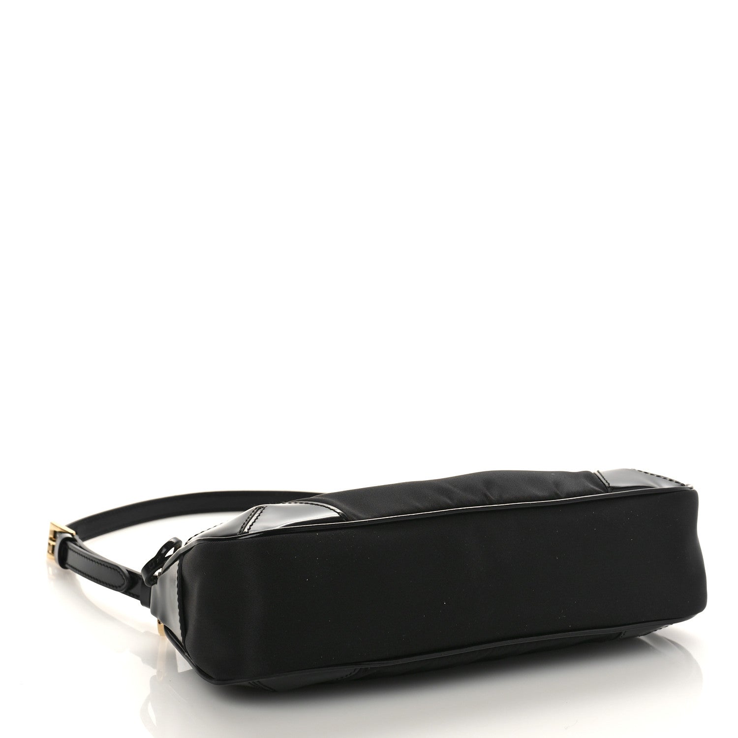 Prada Re-Nylon Spazzolato Re-Edition 2002 Shoulder Bag Black 4 of 8