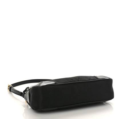 Prada Re-Nylon Spazzolato Re-Edition 2002 Shoulder Bag Black 4 of 8