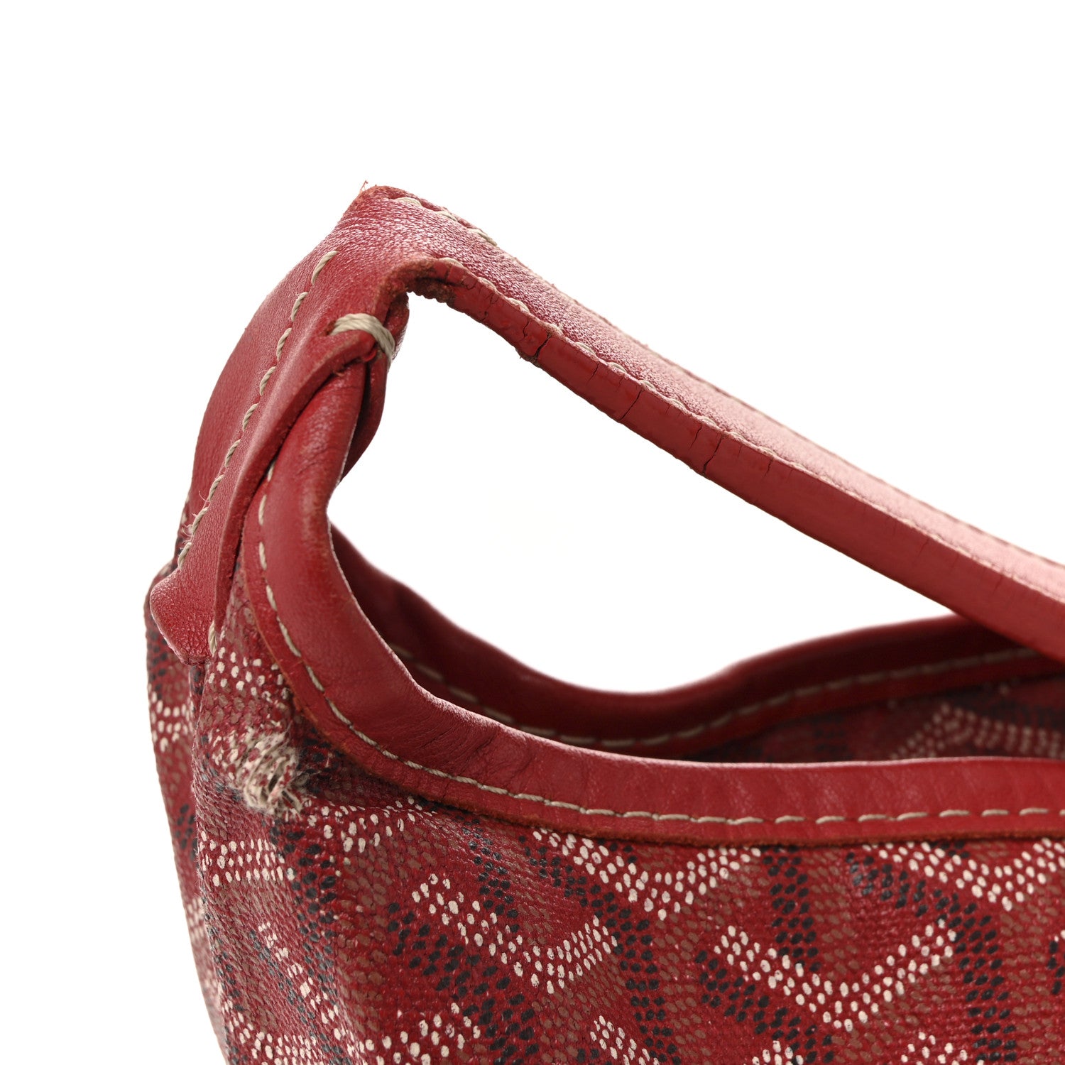 正規品 GOYARD Fidji ショルダーバッグ 廃盤品　赤 Goyard Goyardine Fidji Zip Hobo Red 1775431 – FASHIONPHILE