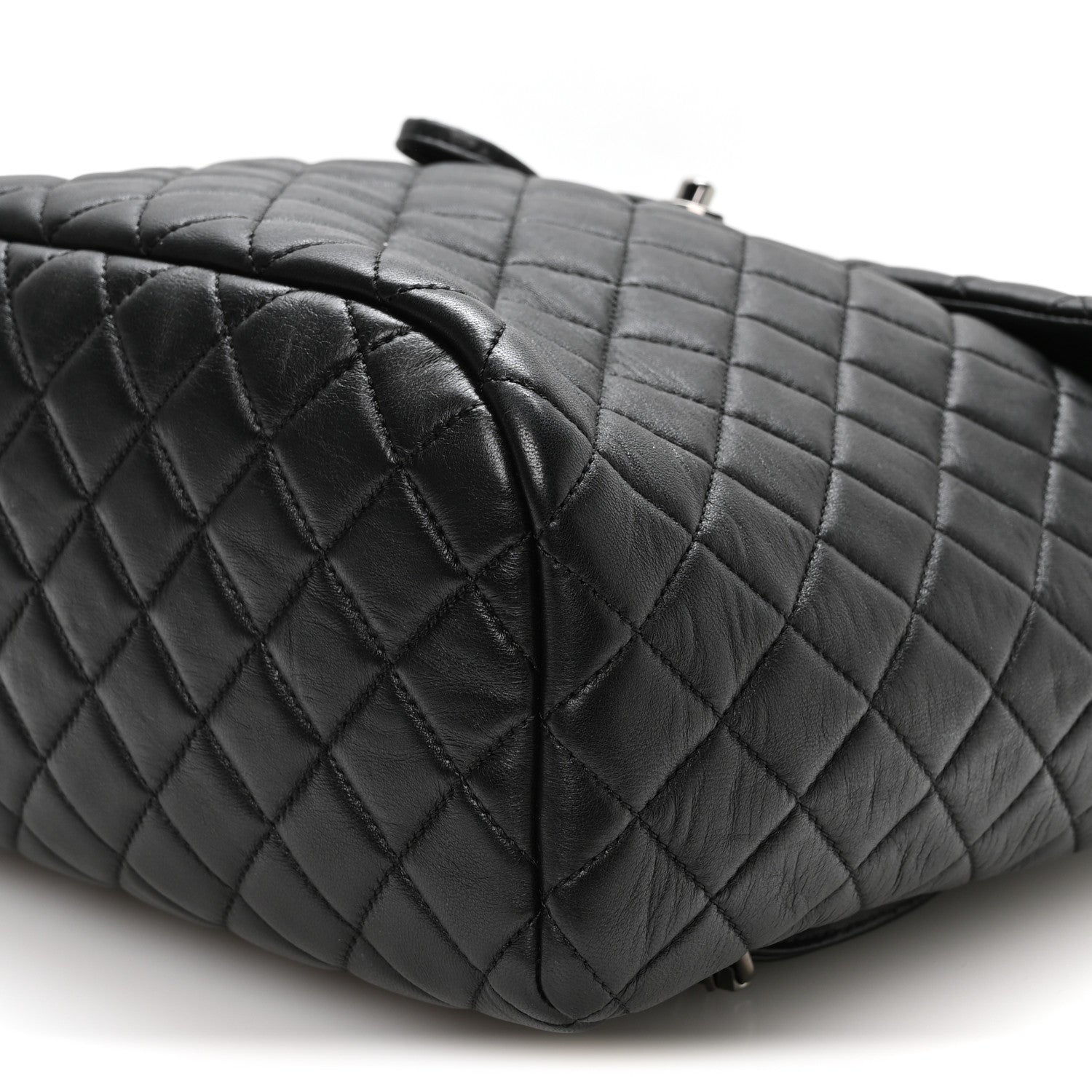 Chanel Lambskin Quilted Large Urban Spirit Backpack Black 9 of 9