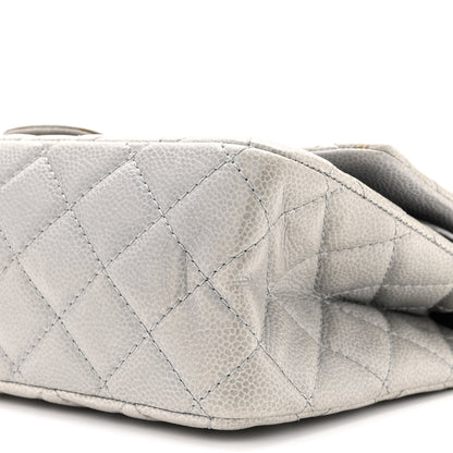 Chanel Caviar Quilted 2.55 Reissue 226 Flap Light Grey 10 of 13