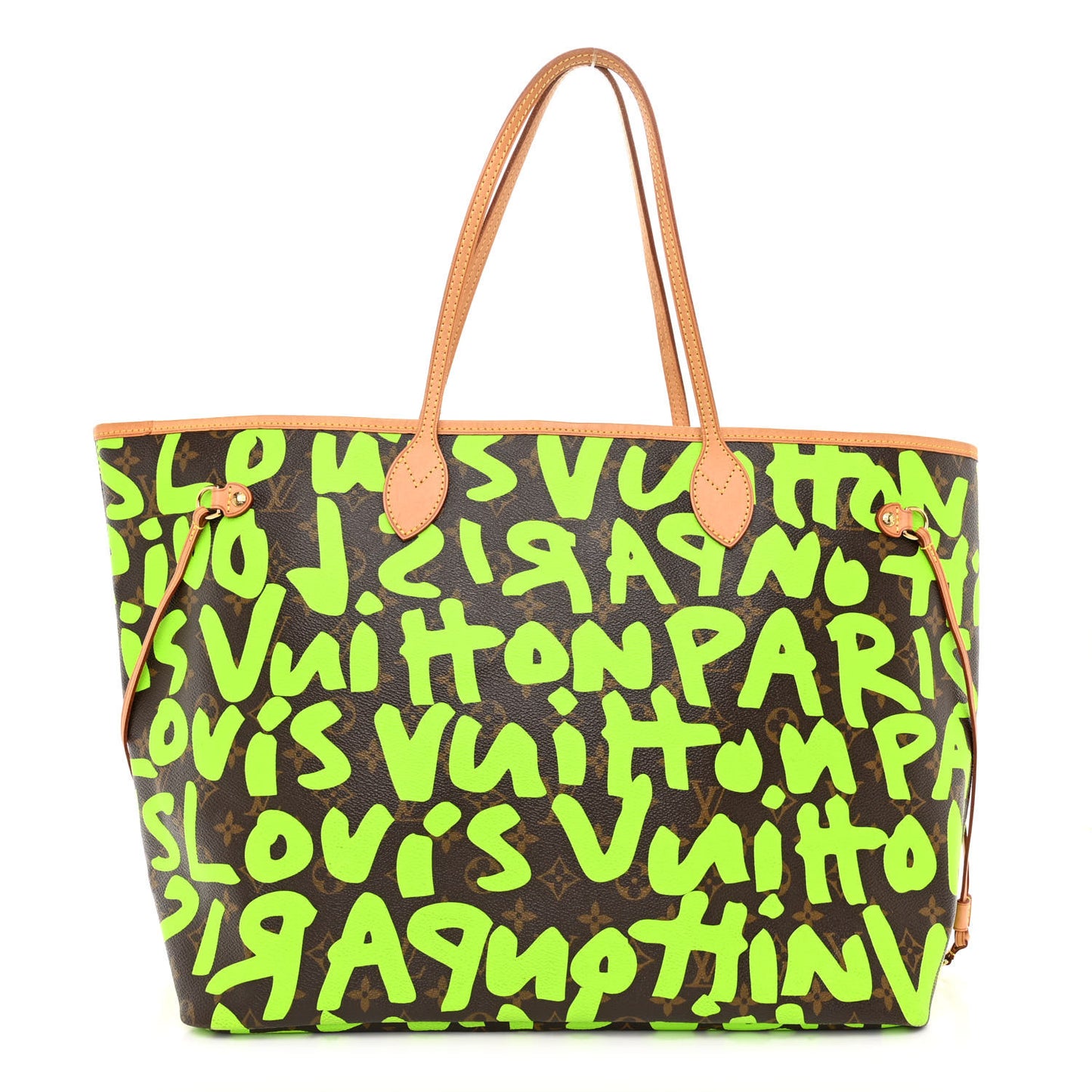 Monogram Graffiti Neverfull GM Green