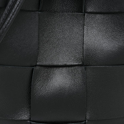 Bottega Veneta Nappa Maxi Intrecciato Cassette Bucket Bag Black 6 of 11