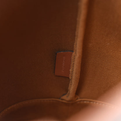 Celine Triomphe Canvas Calfskin Small Bucket Bag Tan 8 of 9