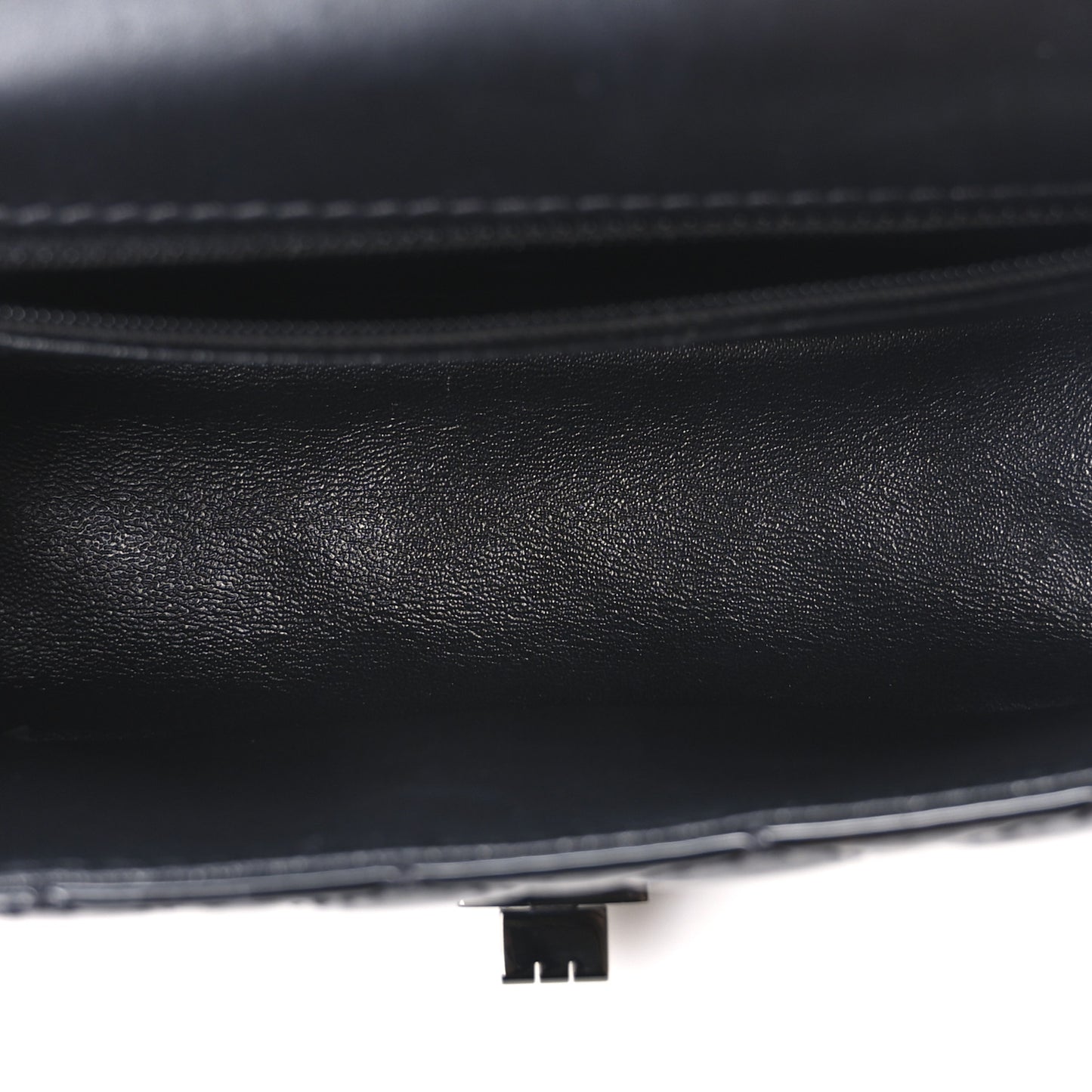 Patent Calfskin Quilted 2.55 Reissue Mini Flap So Black
