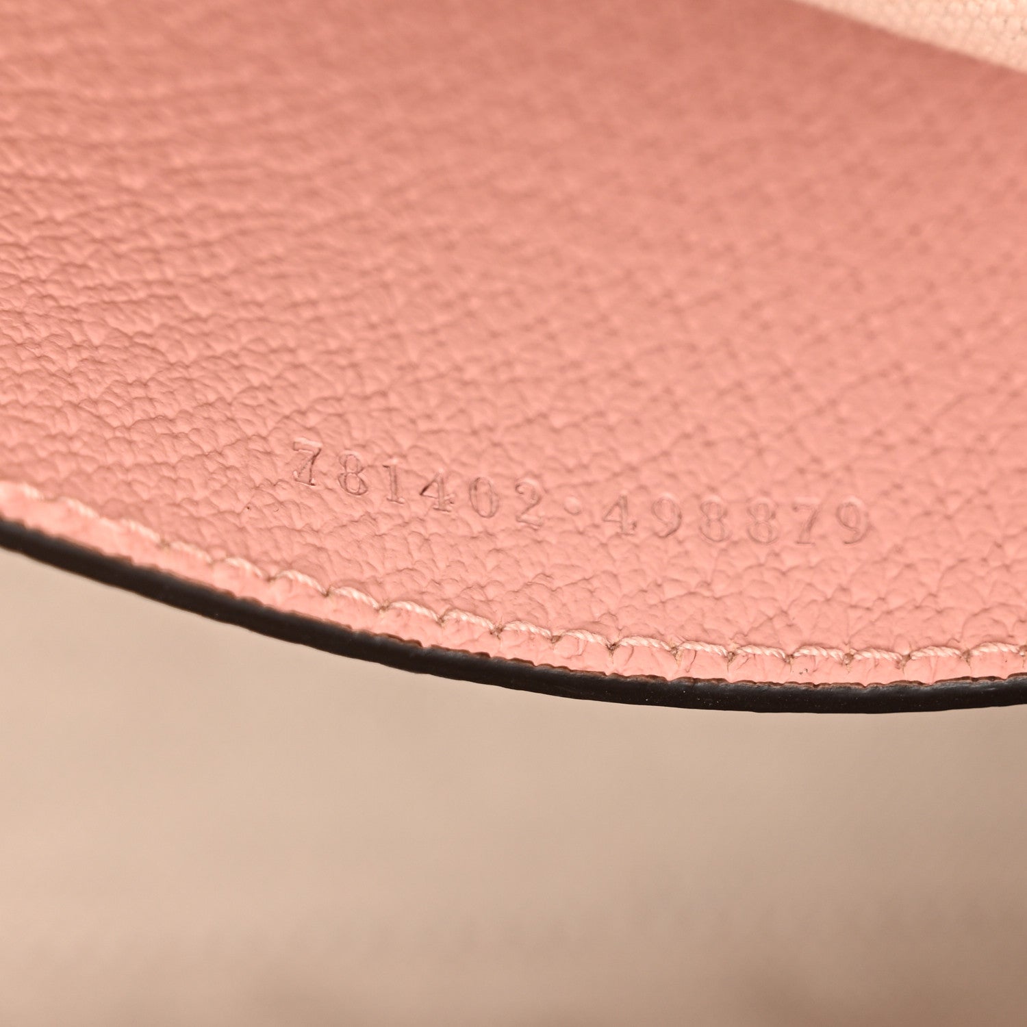 Gucci GG Supreme Monogram Textured Dollar Calfskin Web Small Ophidia Bucket Shoulder Bag Rose Pink 7 of 10