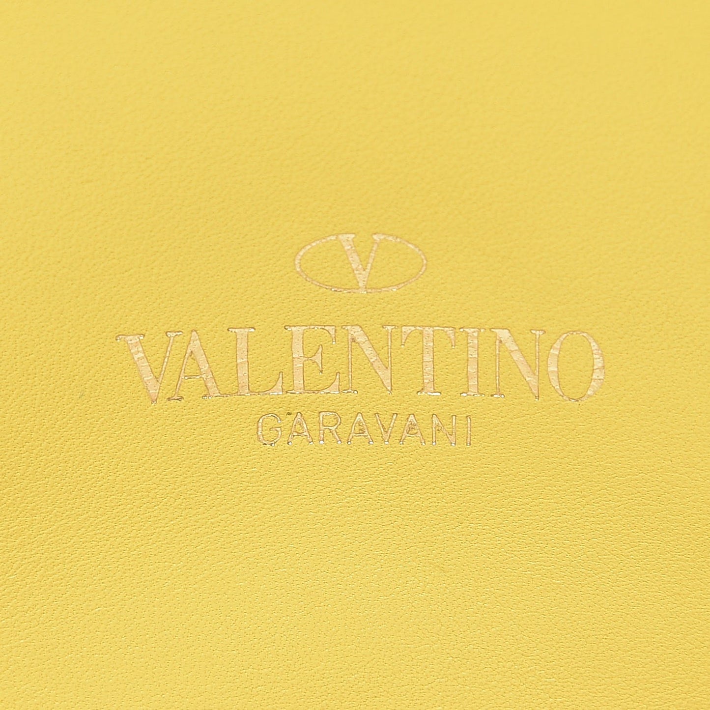 Calfskin Mini Rockstud Backpack Light Yellow