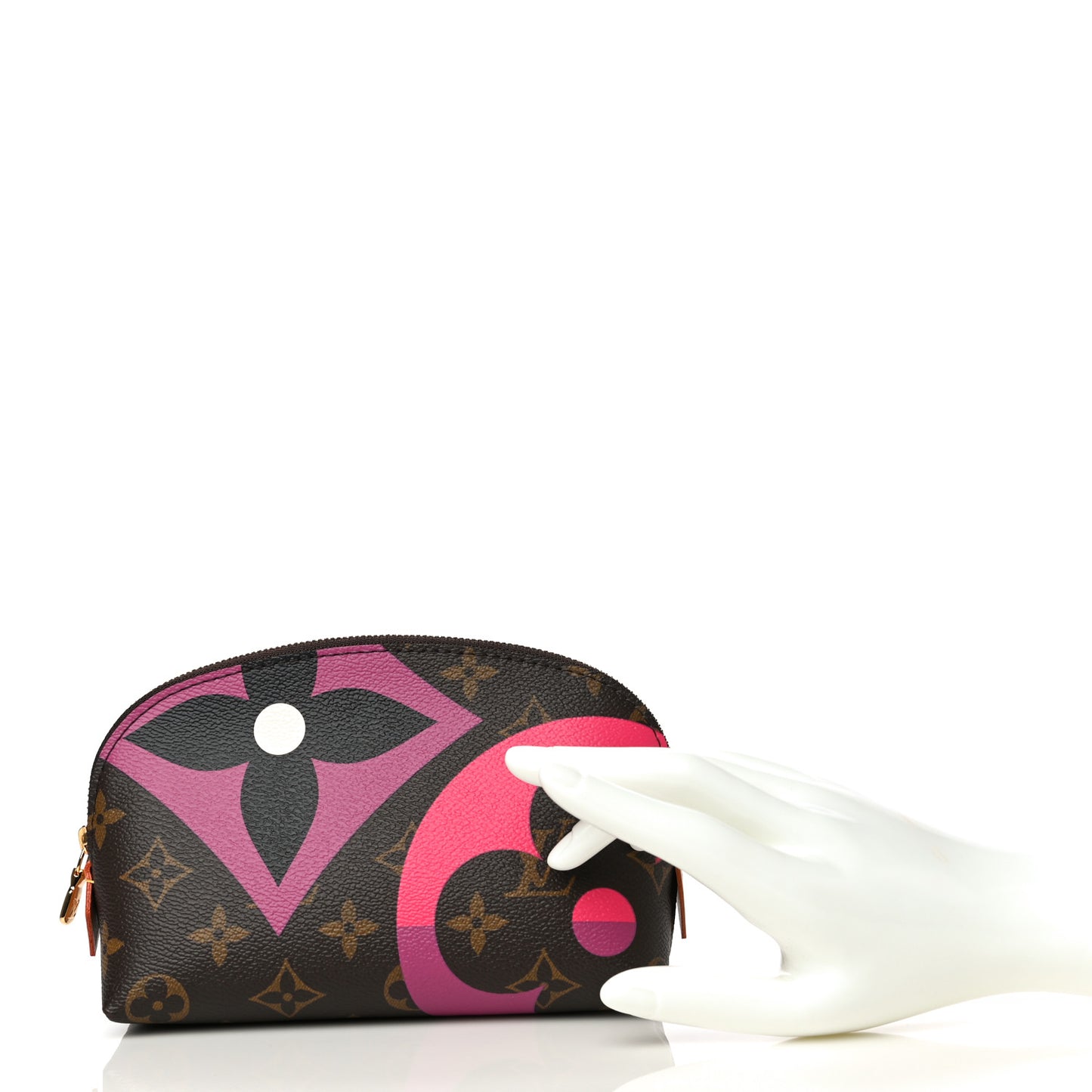 Monogram Game On Cosmetic Pouch