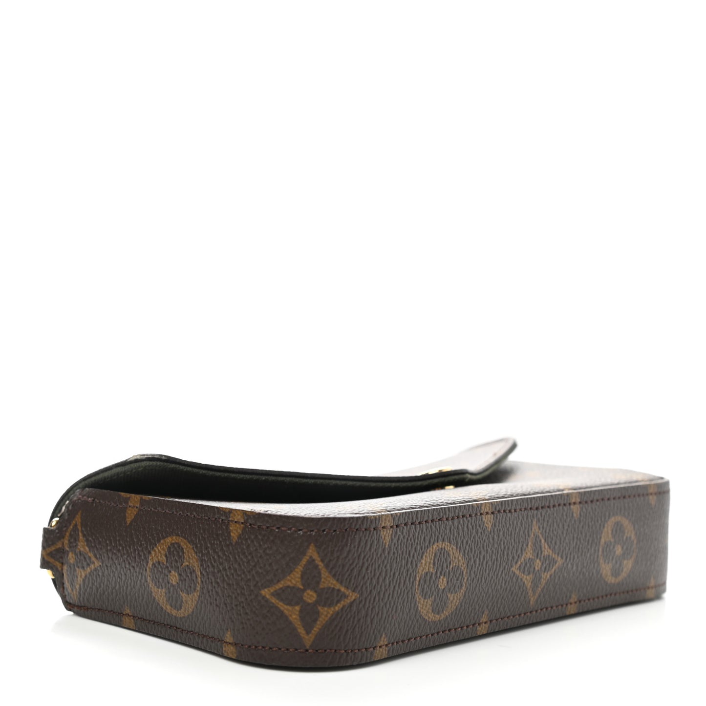 Monogram Felicie Strap & Go Felicie Pochette Kaki